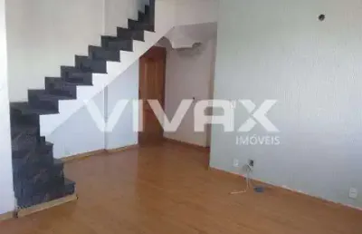 Cobertura com 3 quartos à venda na rua aquidabã, méier, rio de janeiro, 81 m2 por r$ 430.000