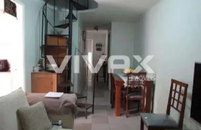 Cobertura com 2 quartos à venda na rua cristóvão colombo, cachambi, rio de janeiro, 57 m2 por r$ 350.000