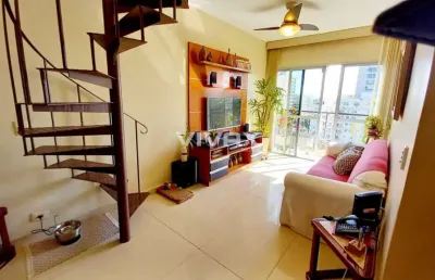 Cobertura com 2 quartos à venda na rua pedro de carvalho, méier, rio de janeiro, 147 m2 por r$ 450.000