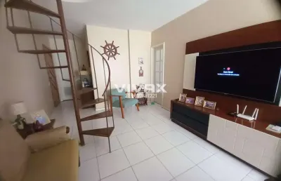 Cobertura com 4 quartos à venda na rua bueno de paiva, méier, rio de janeiro, 141 m2 por r$ 600.000