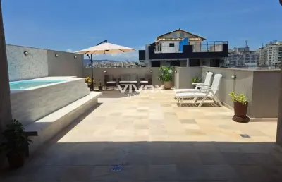 Cobertura com 3 quartos à venda na rua magalhães couto, méier, rio de janeiro, 232 m2 por r$ 900.000