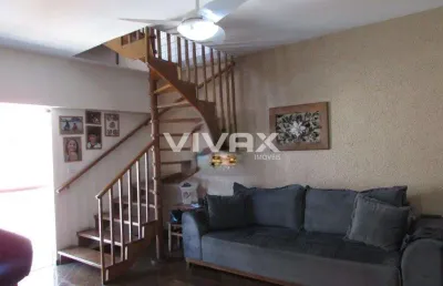 Cobertura com 3 quartos à venda na rua silva rabelo, méier, rio de janeiro, 206 m2 por r$ 900.000