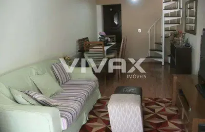 Cobertura com 3 quartos à venda na rua vilela tavares, méier, rio de janeiro, 159 m2 por r$ 640.000