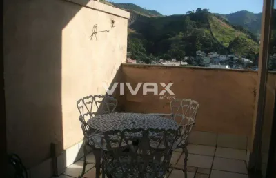 Cobertura com 2 quartos à venda na rua aquidabã, méier, rio de janeiro, 79 m2 por r$ 550.000