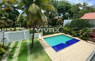 Casa em condomínio fechado com 5 quartos à venda na rua desembargador roberto medeiros, barra da tijuca, rio de janeiro, 1200 m2 por r$ 4.200.000