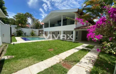 Casa em condomínio fechado com 5 quartos à venda na rua desembargador roberto medeiros, barra da tijuca, rio de janeiro, 1200 m2 por r$ 3.900.000