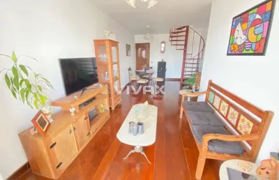 Cobertura com 3 quartos à venda na rua barão de são borja, méier, rio de janeiro, 130 m2 por r$ 790.000