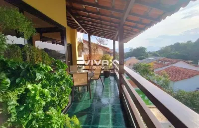 Casa em condomínio fechado com 4 quartos à venda na estrada do quitite, jacarepaguá, rio de janeiro, 534 m2 por r$ 1.500.000