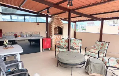 Cobertura com 3 quartos à venda na rua garcia redondo, cachambi, rio de janeiro, 84 m2 por r$ 489.000