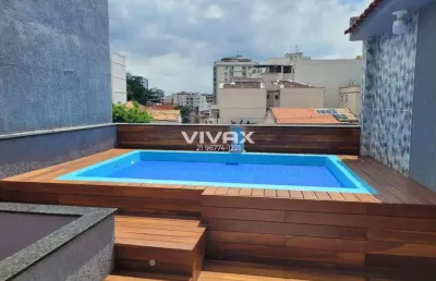 Casa em condomínio fechado com 2 quartos à venda na rua carolina santos, méier, rio de janeiro, 180 m2 por r$ 599.000