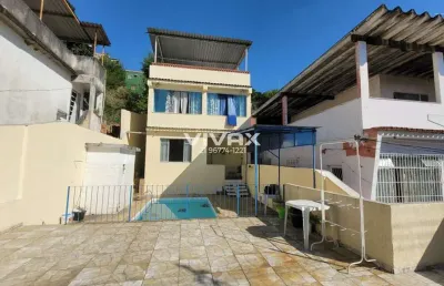 Casa com 4 quartos à venda na rua poconé, encantado, rio de janeiro, 346 m2 por r$ 550.000