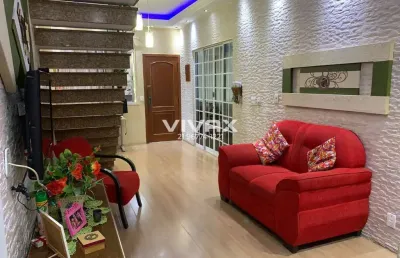 Casa em condomínio fechado com 4 quartos à venda na rua do engenho novo, sampaio, rio de janeiro, 238 m2 por r$ 650.000