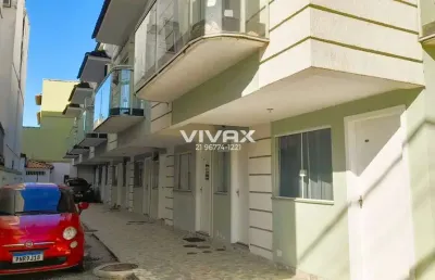 Casa em condomínio fechado com 2 quartos à venda na rua estevão silva, cachambi, rio de janeiro, 76 m2 por r$ 475.000