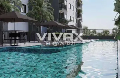 Apartamento com 2 quartos à venda na rua ferreira de andrade, cachambi, rio de janeiro, 60 m2 por r$ 420.000