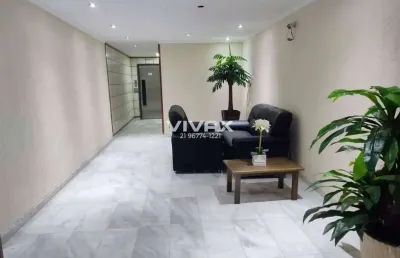 Cobertura com 3 quartos à venda na rua aquidabã, méier, rio de janeiro, 136 m2 por r$ 550.000