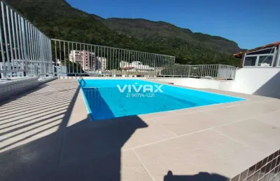 Cobertura com 3 quartos à venda na rua conde de bonfim, tijuca, rio de janeiro, 200 m2 por r$ 1.070.000