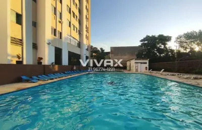 Apartamento com 3 quartos à venda na rua araújo leitão, engenho novo, rio de janeiro, 55 m2 por r$ 210.000