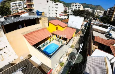 Casa em condomínio fechado com 4 quartos à venda na rua fábio luz, méier, rio de janeiro, 120 m2 por r$ 440.000