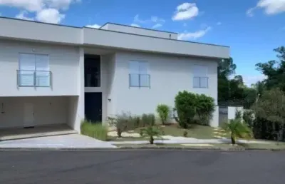 Casa em condomínio para locação em valinhos, loteamento porto seguro village, 4 dormitórios, 4 suítes, 5 banheiros, 4 vagas