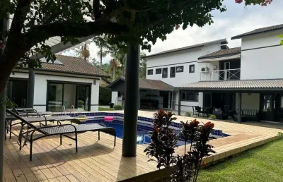 Casa em condomínio fechado com 4 quartos à venda na avenida estrutural sul, 800, bairro do carmo, são roque, 503 m2 por r$ 2.780.000