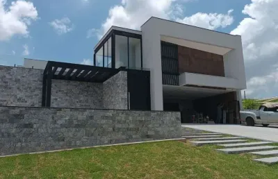 Casa em condomínio fechado com 4 quartos à venda na Rodovia Cônego Cyriaco Scaranelo Pires, 6500, Parque Residencial Indaiá, Indaiatuba
