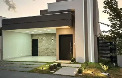 Casa belissima com 3 suítes no condomínio primor das torres em cuiabá-mt