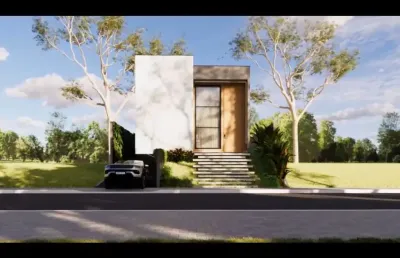 Ágio casa térrea com garagem subterrânea, cond primor das torres