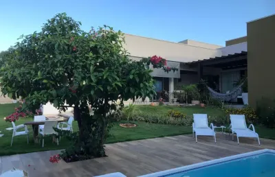 Casa em chapada dos guimarães, 3/4 sendo um suíte com closet