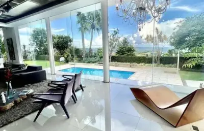 Casa para venda em juiz de fora, parque jardim da serra, 4 dormitórios, 4 suítes, 6 banheiros, 8 vagas