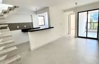 Cobertura para venda em juiz de fora, são mateus, 2 dormitórios, 2 suítes, 3 banheiros, 2 vagas