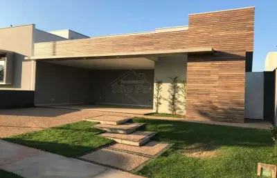 Casa em condomínio fechado com 3 quartos à venda na avenida samba de uma nota só, 253, condomínio portal das tipuanas, araraquara, 192 m2 por r$ 1.250.000