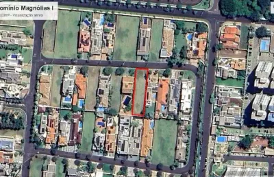Terreno em condomínio fechado à venda no jardim magnólias, araraquara  por r$ 550.000