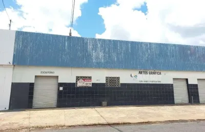 Barracão / galpão / depósito para alugar no novo américo, américo brasiliense  por r$ 2.500