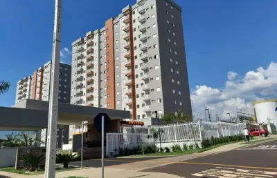 Apartamento com 2 quartos para alugar no jardim bandeirantes, araraquara , 50 m2 por r$ 1.050