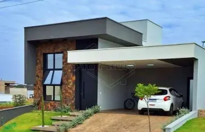 Casa em condomínio fechado com 3 quartos à venda no residencial tivoli, araraquara , 162 m2 por r$ 990.000