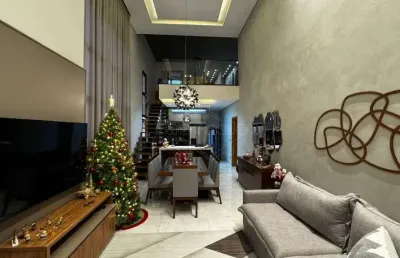 Casa em condomínio fechado com 3 quartos à venda no residencial village damha, araraquara , 233 m2 por r$ 1.690.000
