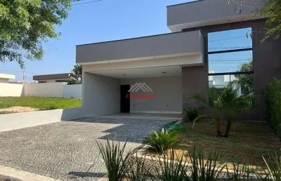 Casa de luxo à venda no condomínio olívio franceschini i - hortolândia-sp: 3 suítes, área gourmet, piscina e segurança 24h