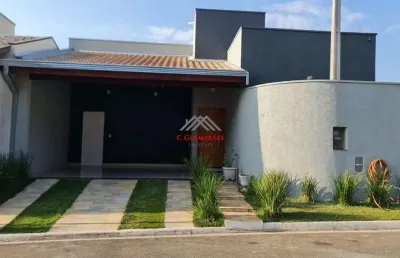 Espetacular casa à venda no condomínio okinawa em hortolândia-sp: 3 quartos, 1 suíte, 1 sala, 2 banheiros, 2 vagas de garagem!