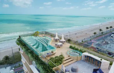 Só 15% sinal + parcelas - frente mar - apartamento garden à venda em manaíra - joão pessoa - paraíba. entrega em abril / 27. ed. wind