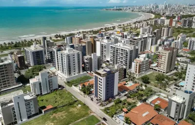 A 250 metros da praia. apartamento alto padrão com 3 quartos, 2 suítes à venda em intermares, cabedelo - paraíba. entrega em julho 2026
