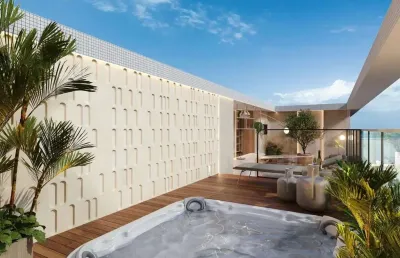 Lançamento perto da praia: cobertura duplex alto padrão 3 suítes à venda em tambaú, joão pessoa - paraíba. entrega em 2028