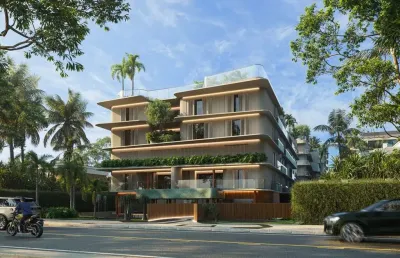 Lançamento de luxo à beira mar. apartamento garden com 3 suítes à venda em cabo branco - joão pessoa - paraíba - entrega: 2027