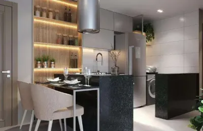 Pronto pra morar! apartamento 2 quartos - 1 suíte à venda no bessa - joão pessoa - paraíba