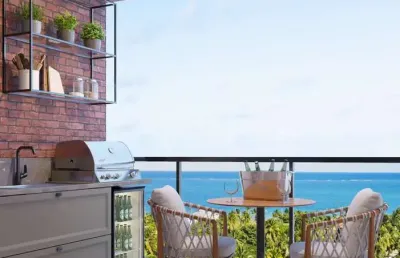 Apartamento à venda em praia formosa cabedelo - paraíba. ed. la belle formosa - pronto pra morar. a poucos passos do mar e preço inacreditável!