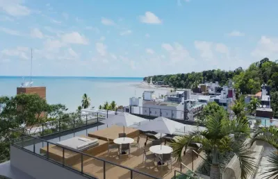 Lançamento. oportunidade de investimento. flat, studio  resort à venda em cabo branco, joão pessoa - paraíba. entrega: 2026