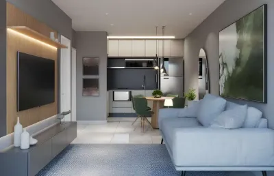 Excelente investimento. apartamento 1 quarto, studio / flat e à venda no bessa, joão pessoa. paraíba. entrega: 2027