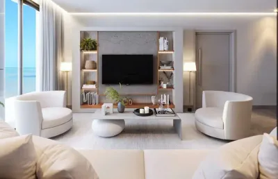 Cobertura duplex luxo com 3 suítes à beira mar, à venda em cabo branco, joão pessoa - paraíba. entrega em 2026.
