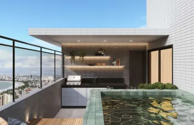 10% de entrada + parcelinhas. cobertura duplex 4 suítes à venda em intermares, cabedelo-paraíba. entrega: 2027