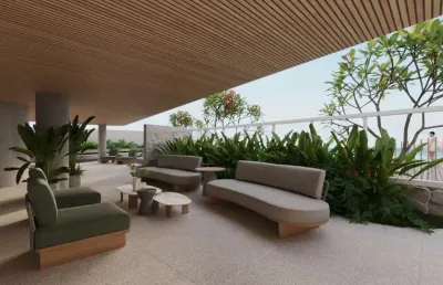 Lançamento beira mar, pé na areia - apartamento 3 quartos, 1 suíte à venda na praia formosa em cabedelo - paraíba. entrega: 2028