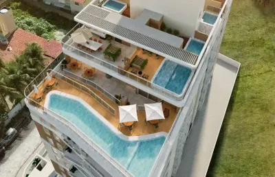 Apartamento duplex 3 quartos 2 suítes à venda em cabedelo - paraíba. pré-lançamento ed. plaza blanca. entrega: 2028